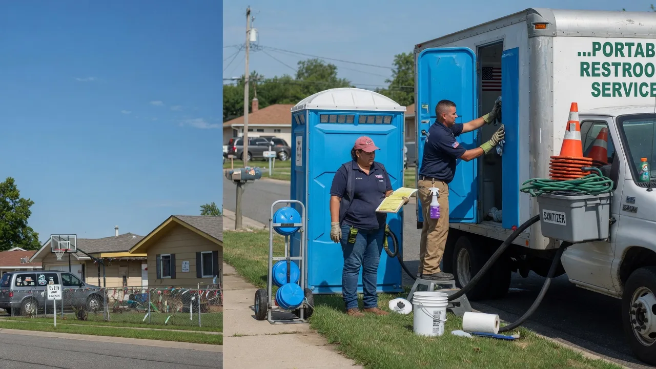 Portable Toilet Rental in Nettie, WV near me